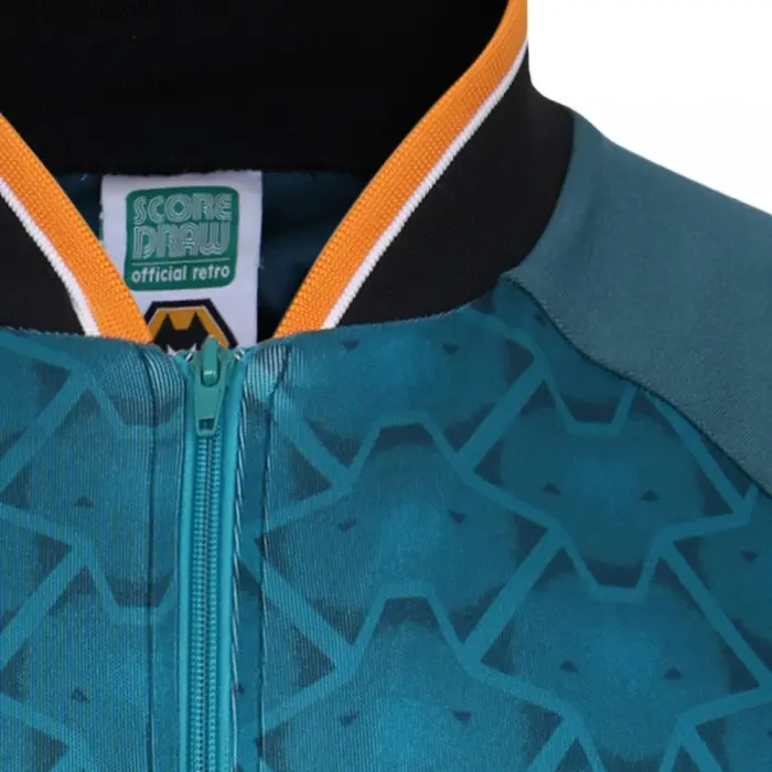 Wolverhampton Wanderers Kits Shop | 1996 Retro Away Track Jacket Wolves Jerseys and Gear